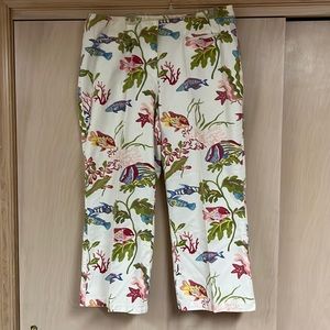 Vintage Talbots Fish Print Pants